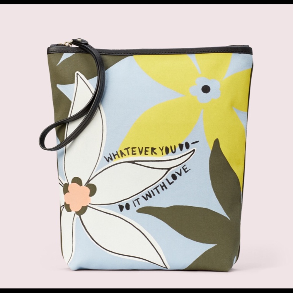 Kate Spade Floral Pouch